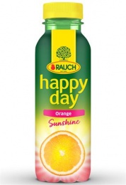 Gyümölcslé, 25%, 0,33 l, RAUCH "Happy day", Orange
